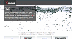 Desktop Screenshot of kingchem.com