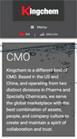 Mobile Screenshot of kingchem.com